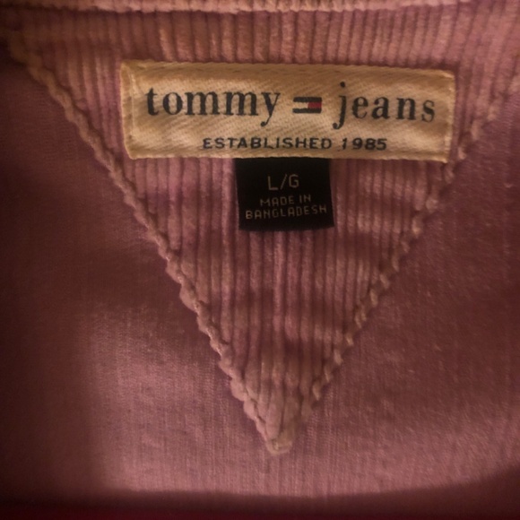 Just in Like New Tommy Hilfiger Pale Purple Corduroy Pants and Jacket set - Picture 6 of 7